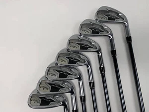 Callaway Apex 19 Iron Set 5-PW+AW UST Mamiya Recoil Dart F3 Regular RH +3/4" - Picture 1 of 10