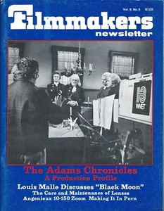 Magazine - Filmmakers Newsletter - Louis Malle Black Moon - 03/76 (FN40) - Bild 1 von 1