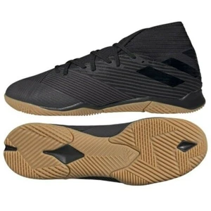 Adidas Nemeziz 19.3 IN Indoor Soccer Shoes Men's Black and Gum F34413 Sz 11 US - Picture 1 of 8
