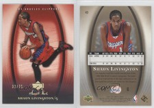 2005-06 Upper Deck Sweet Shot Gold Spectrum /75 Shaun Livingston #43