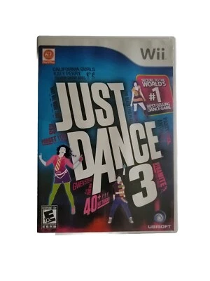 Just Dance 3 2011 Nintendo Wii w/ Inserts but No Manual - Image 1 of 3