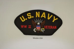 U.S. NAVY GULF WAR VETERAN - Iron on Patch HAT JACKET OR VEST - P561 - Picture 1 of 1