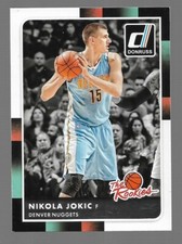 Nikola Jokic 2015-16 Panini Donruss 'The Rookies' Rookie RC #43 Denver Nuggets