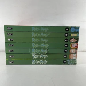 Rick And Morty Deluxe Edition HC Buch Set Hardcover 1-7 - Bild 1 von 4