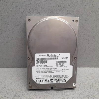 Hitachi Deskstar 160GBGB Desktop Hard Drive Model HDS721616PLA80 - Image 1 of 4
