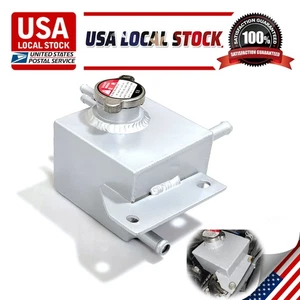 ✅Aluminum Coolant Expansion Tank Subaru WRXSTI 2002-2007 Forester XT 2004-2008 - Picture 1 of 7