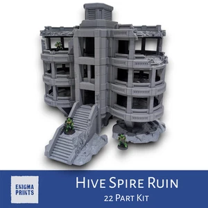 Hive Spire Ruin | Kumbernold | Imperial Terrain Scenery for Tabletop Wargaming - Picture 1 of 11
