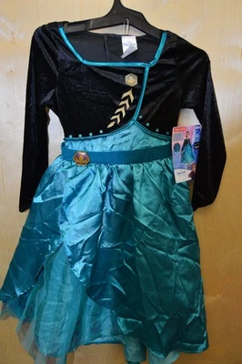 Disguise, Disney Frozen Queen Anna Costume, Size S (4-6X), New - Image 1 of 4