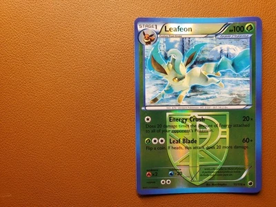Leafeon 11/116 - Reverse Holo Rare LP/NM Pokemon 2013 Plasma Freeze  - Image 1 of 2