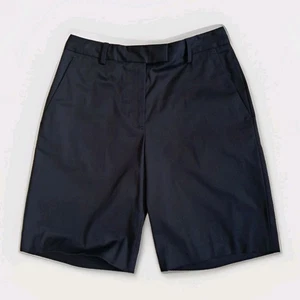 Pantalones Cortos Brooks Brothers Algodón Rayón Spandex Negros Talla 2 Para Mujer  - Imagen 1 de 9