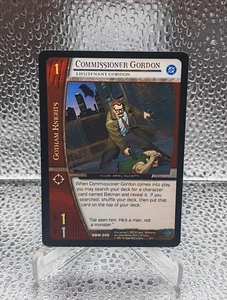 Vs System Single - Commissioner Gordon -  Upper Deck Ent. - Gotham Knights - - Picture 1 of 4