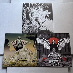 Scorned / Hellhound ‎3 X 7" LOT Hardcore Punk Crust - Bild 1 von 2