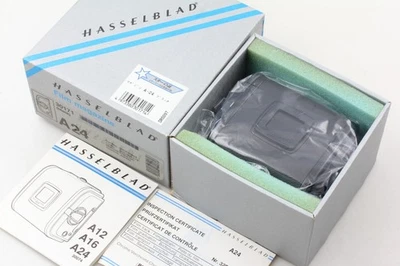 "UNUSED" HASSELBLAD A24 Type III 6x6 220 Film Back Holder Magazine Black JAPAN - Image 1 of 4