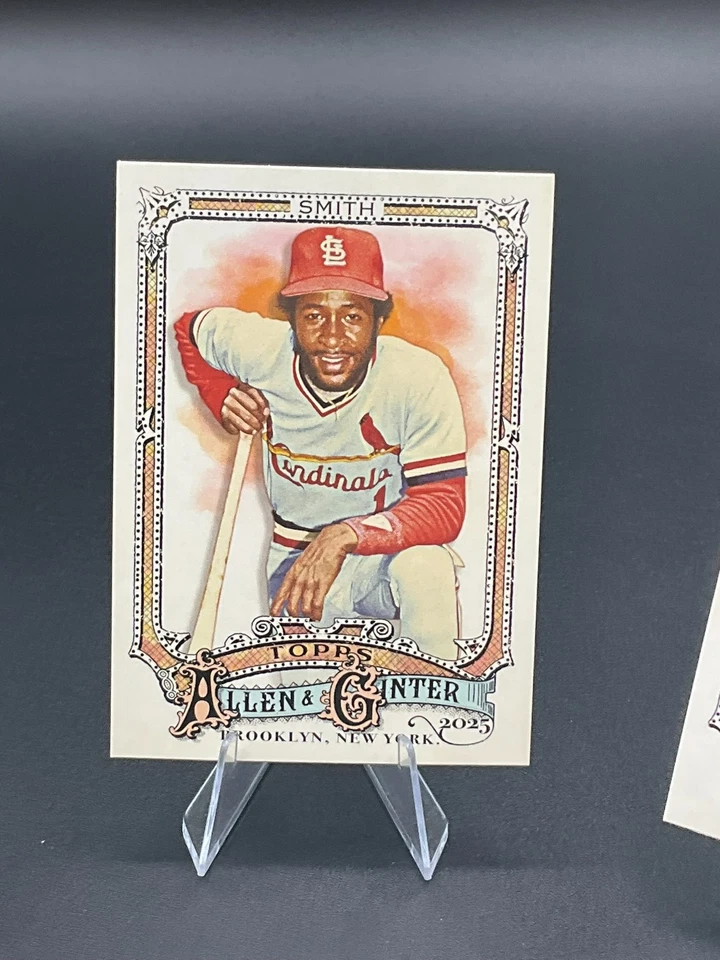 Béisbol Topps Allen & Ginter 2025 #58 Ozzie Smith, Cardenales de San Luis Foto 1 de 1