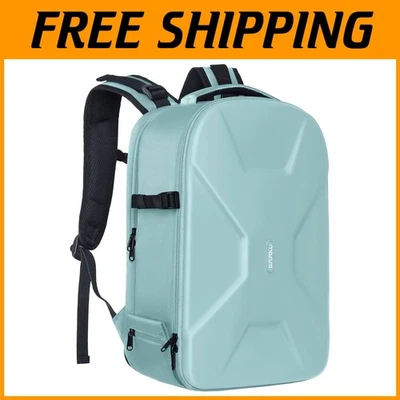 Waterproof Camera Backpack for Canon/Nikon/Sony, Aquamarine - Image 1 of 4