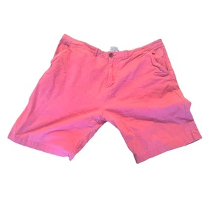 Jachs Mens Chino Shorts Size 40 Cotton Stretch Pockets Pink Golf - Picture 1 of 14