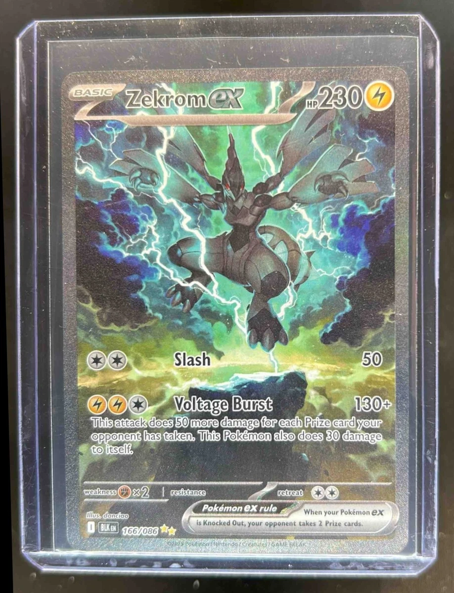 Zekrom Ex Pokémon TCG Collectible Card Games & Accessories for