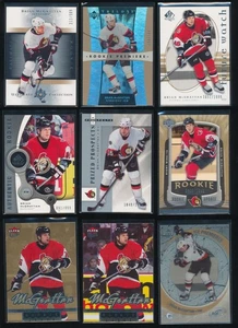 Brian McGrattan Rookie Card Collection Lot of 9 Different Ottawa Senators Cards - Bild 1 von 7
