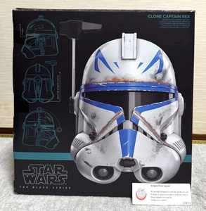 Star Wars Black Series Clone Captain Rex Electronic Helmet with Voice Changer - Picture 1 of 15