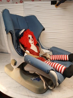 Vintage RARE HTF Cosco 1989 Vinyl Adjustable Baby Doll Carrier Seat PROP - Image 1 of 4