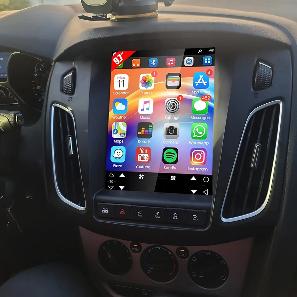 Für Ford Focus MK3 2012-2018 Autoradio Apple CarPlay GPS Navi WIFI Android 13 - Bild 1 von 4