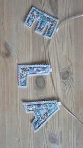 Liberty Name Bunting  Personalised Liberty Bunting  Initial Name Kids room Decor - Picture 1 of 5