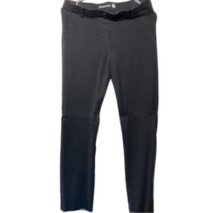 Betabrand Women's Medium Gray Geometric Yoga Pants Straight Leg W1550 - Picture 1 of 7