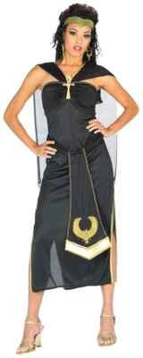 Nefertiti Diosa Griega Romana Egipcia Toga Vestido Elegante Halloween Adulto Disfraz Foto 1 de 2