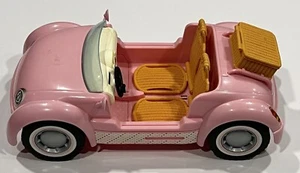 Barbie Beach Glam Cruiser Pink Convertible Car w/Basket 2006 Good Used Condition - Picture 1 of 7