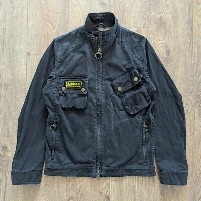 Chaqueta de motocicleta Barbour International Steve McQueen algodón polvo talla S Foto 1 de 4