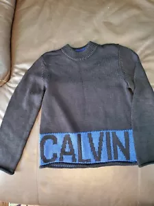 Calvin Klein Women's Black Sweater Size L - Picture 1 of 9