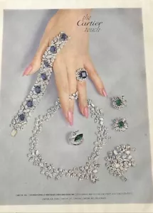 60's Cartier Jewellery Ad 1963 - Picture 1 of 1