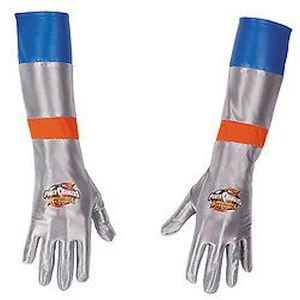 Power Rangers Operation Overdrive Mercury Ranger Gloves Costume New size Child - Picture 1 of 1