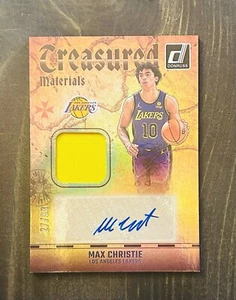 🔥2024 Donruss Max Christie #TMS-MCL Treasured Auto Patch 27/99 LA LAKERS🔥 - Picture 1 of 2