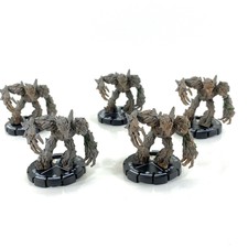 Mage Knight Oak Warrior Lot 5 Sorcery D&D Miniature Dungeon Dragons War Game