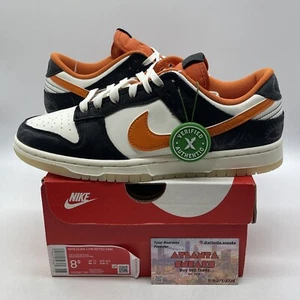 Size 6.5 - Nike Dunk Premium 2021 Low Halloween Orange Leather (DD3357-100) - Picture 1 of 8
