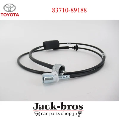 CABLE VELOCÍMETRO TOYOTA GENUINO OEM 4 CORREDORES/recogida DLX y SR5 83710-89188 Foto 1 de 3