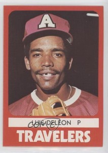 1980 TCMA Minor League Luis DeLeon #80
