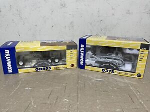 Komatsu GD655 Motorgrader & D375 Bulldozer First Gear 1:50 #59-0218/#59-3066