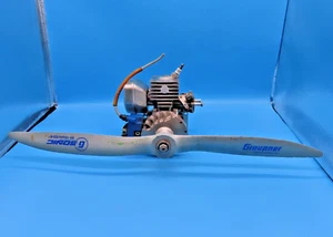 #SE4288# Vintage großer Graupner RC Motor für RC Flugzeug *bitte lesen* - Bild 1 von 11