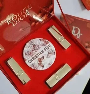 Dior Rouge Dior Lipstick Set - 2024 Holiday Limited Edition, Brand New 3x1.5g - Picture 1 of 4
