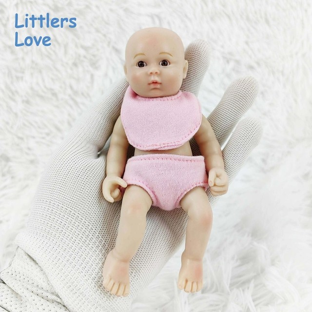 18.5 Olivia Full Body Silicone Asian Reborn Baby Doll Girl