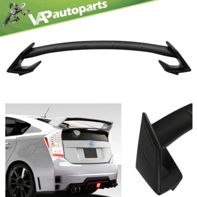 For 2001-2009 2010-2015 Toyota Prius ABS Primed Black Pedestal Spoiler Wing - Image 1 of 4