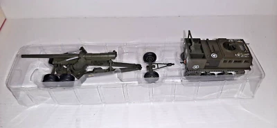 TRATTORE M4 + CANNONE GUN 155 MM LONG TOM DE AGOSTINI SCALA 1/72 - Immagine 1 di 3