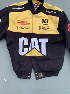JH Designs Ward Burton Goodyear Cat #22 Racing Jacket Size XL - Picture 1 of 18
