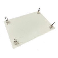 Tapa de caja de registro rectangular de 160x100mm Blanco