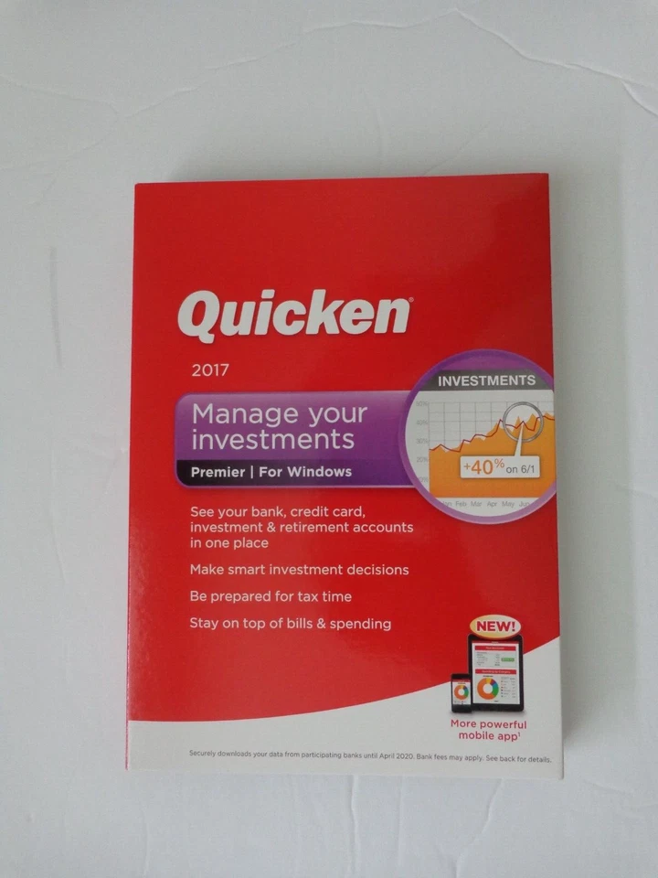 Quicken 2017 Premier Edition For Windows Vista SP2, Windows 10, 7, 8, 8.1 - Image 1 of 4