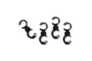 Jagwire CHA046 Road Mountain MTB Bicycle Bike Cable Hose Rotating S-Hook 4pcs - Picture 1 of 9
