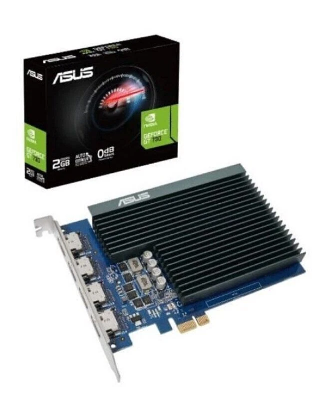 ASUS GeForce GT 730 2GB 4 x HDMI Graphics Card - Image 1 of 3