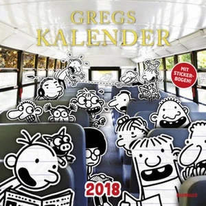 Gregs Kalender 2018 Wandkalender von Jeff Kinney - Bild 1 von 1